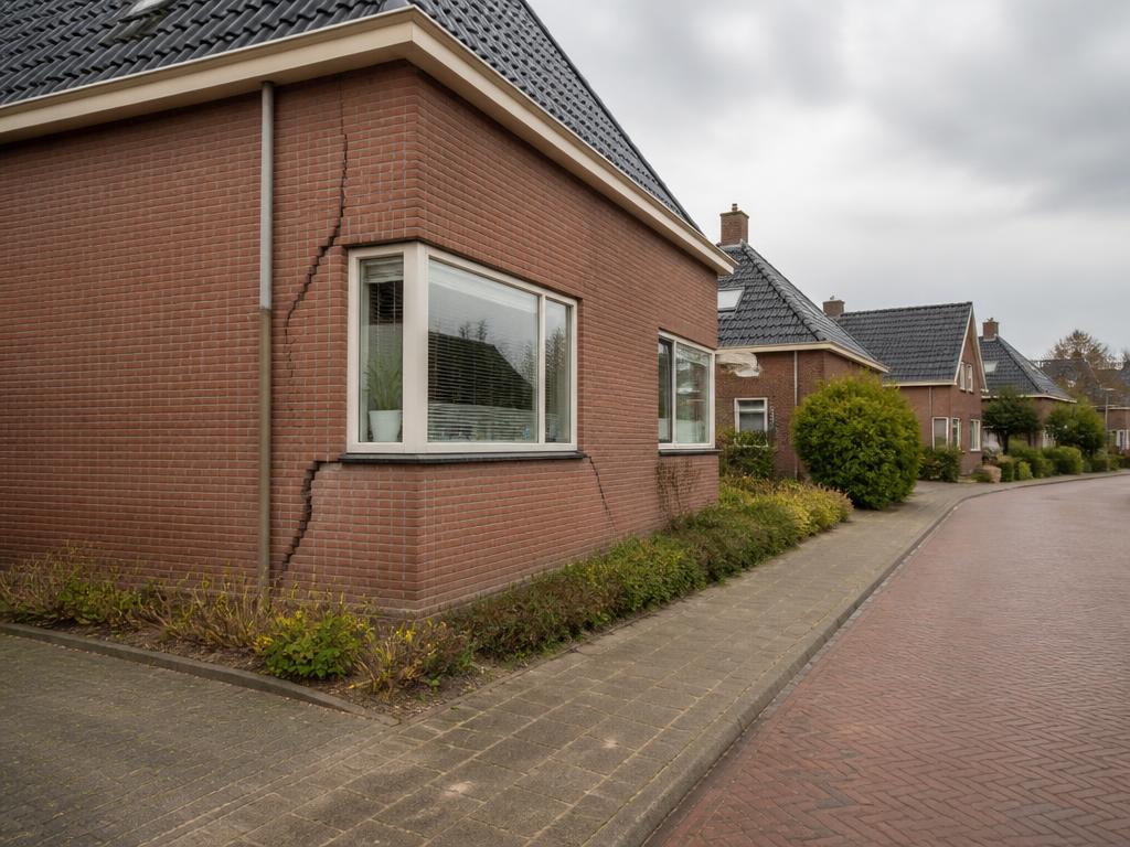 Woningen in Leek met funderingsproblematiek